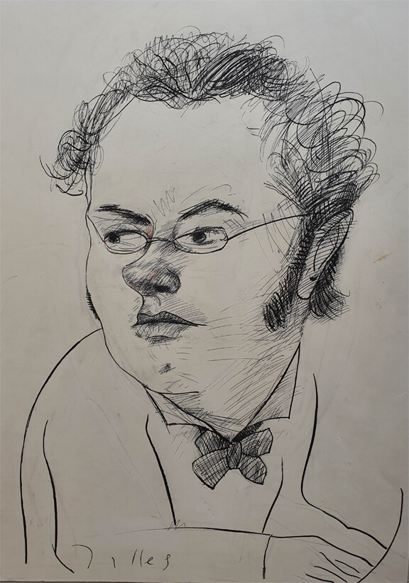 De Portretten (pen) Jilles van de Warenburg