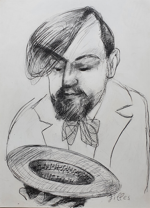 De Portretten (pen) Jilles van de Warenburg