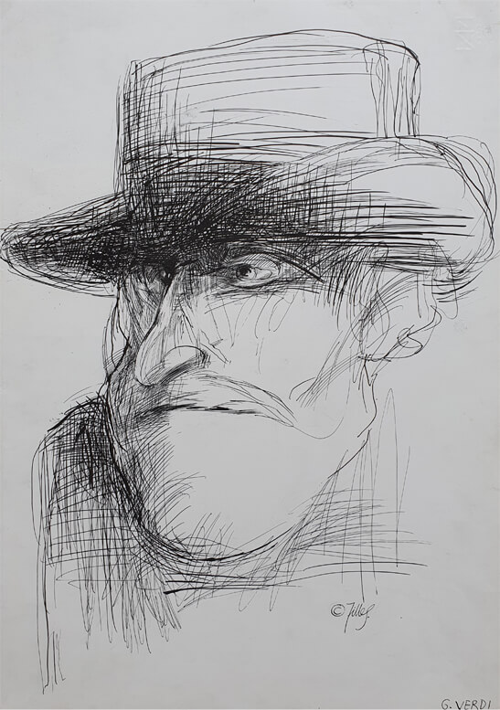 De Portretten (pen) Jilles van de Warenburg